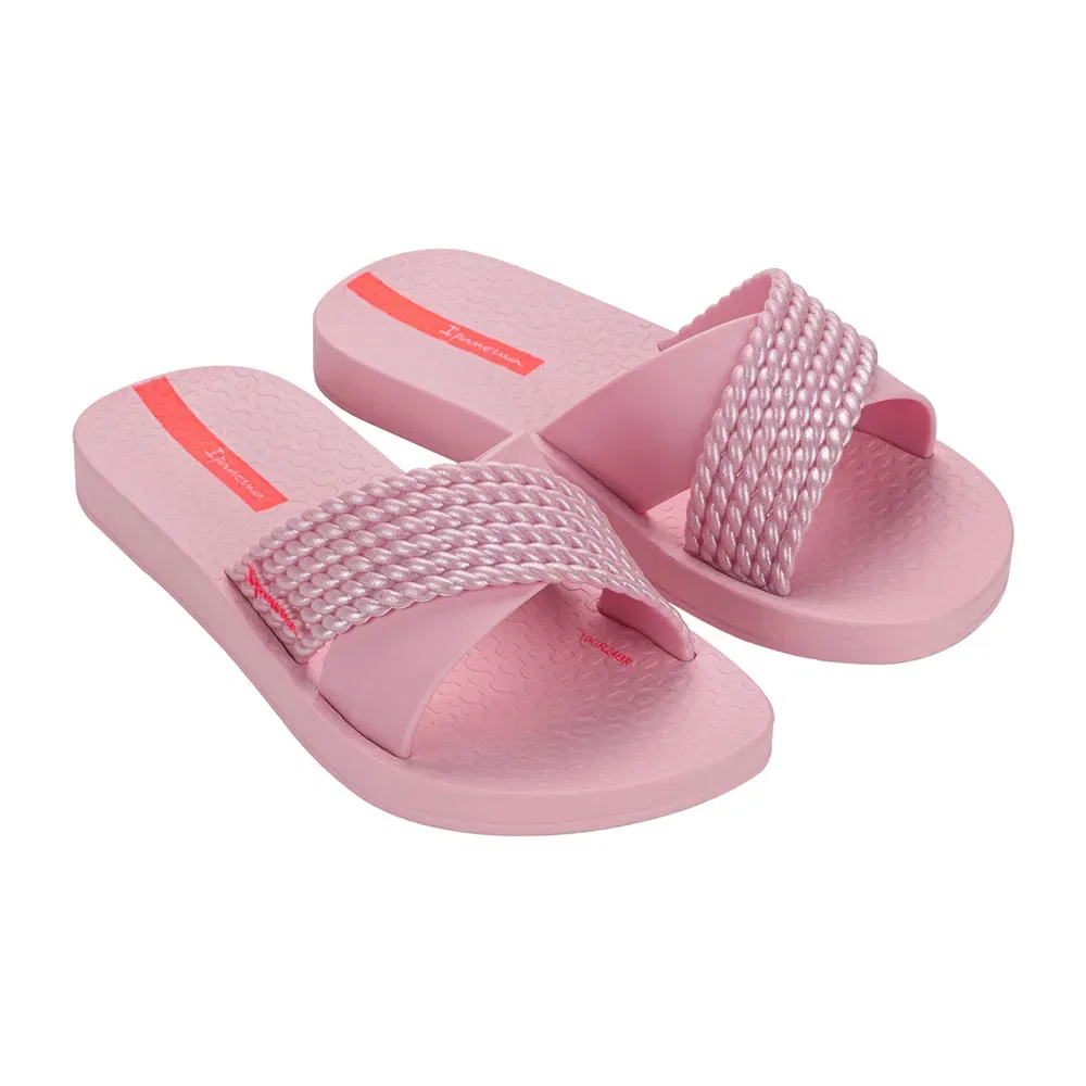 Детские сандалии-слайды с Х-образным ремешком Ipanema Street, Pink