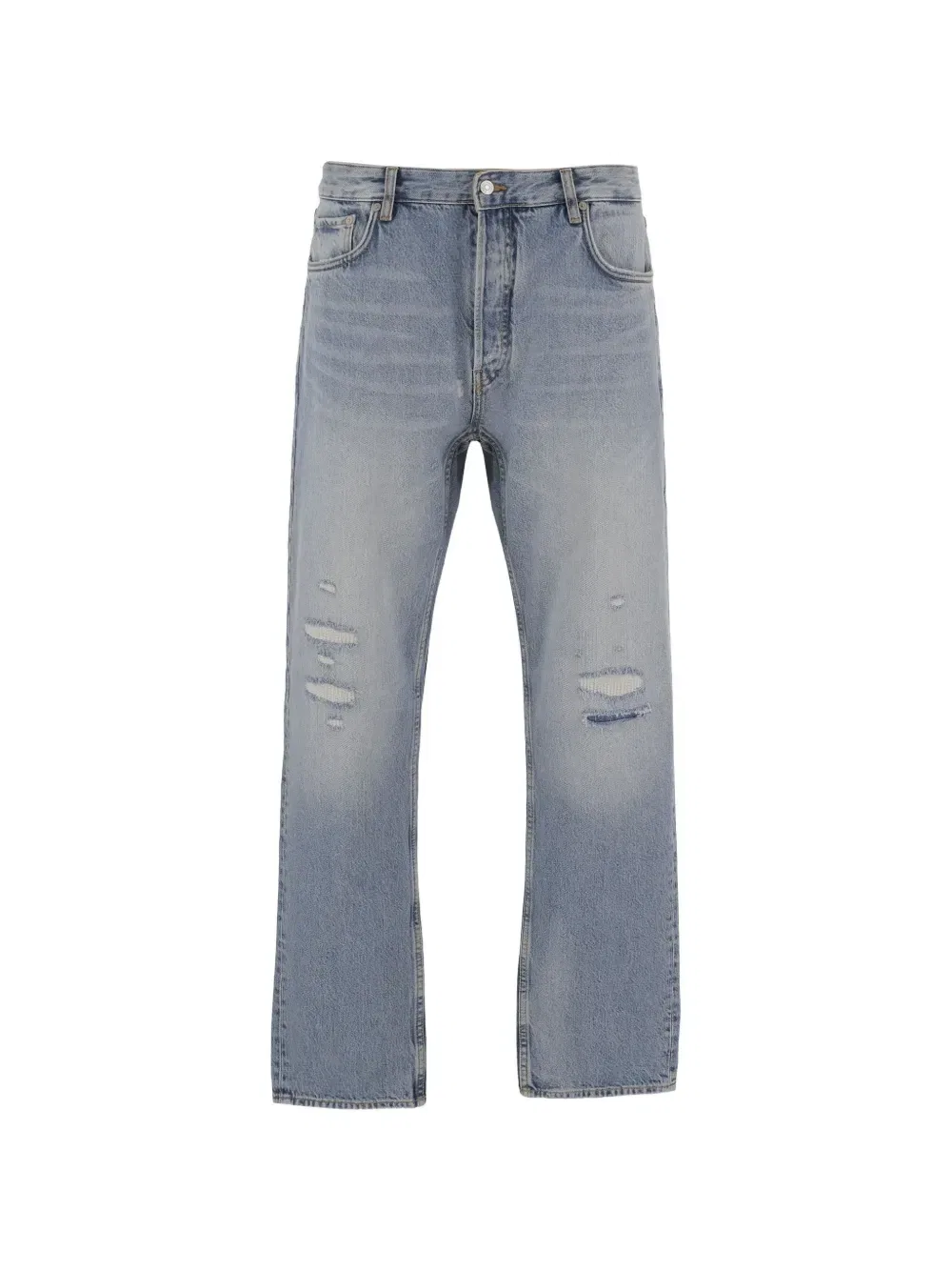 Рваные джинсы J101 Emporio Armani, синий
