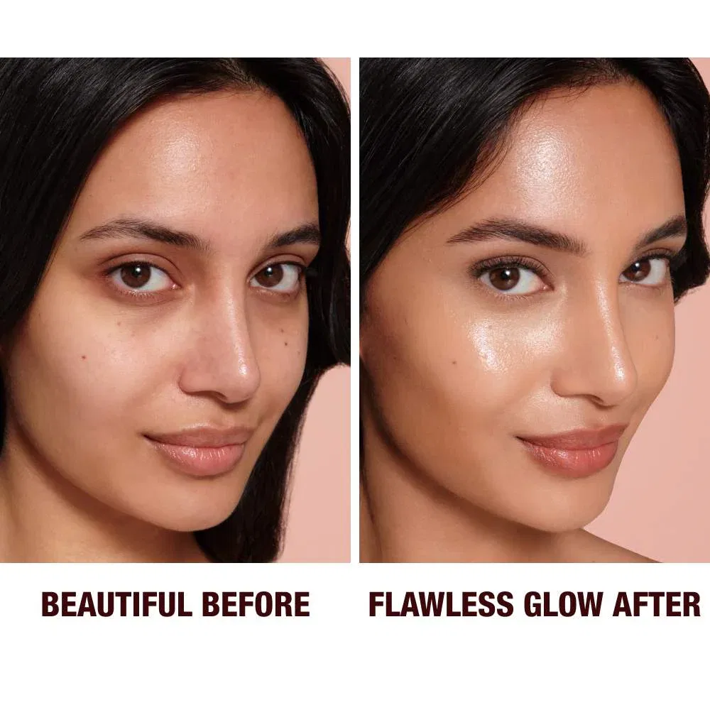 Тональный фильтр-хайлайтер Mini Hollywood Flawless Filter Charlotte Tilbury, 4.5 Medium — фото 2
