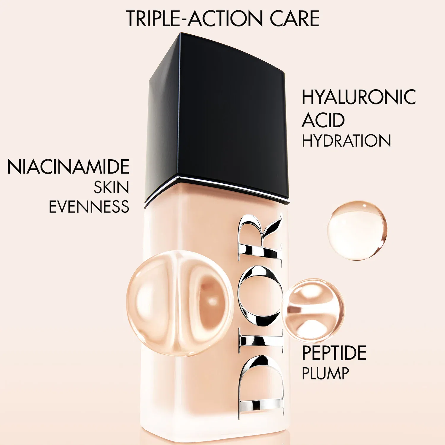 Тональная основа с матовым финишем 30 мл DIOR, 4WO Warm Olive — фото 3