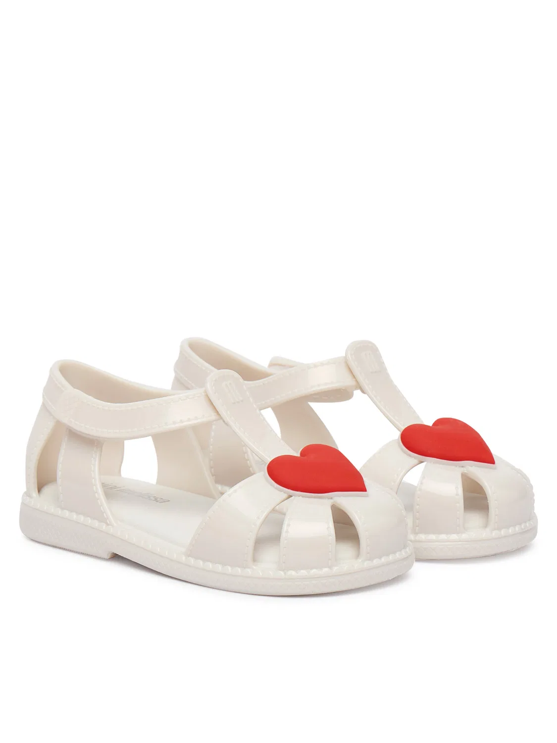 Сандалии для девочки Mini Hip Heart Ballerina Bb Melissa, белый — фото 2