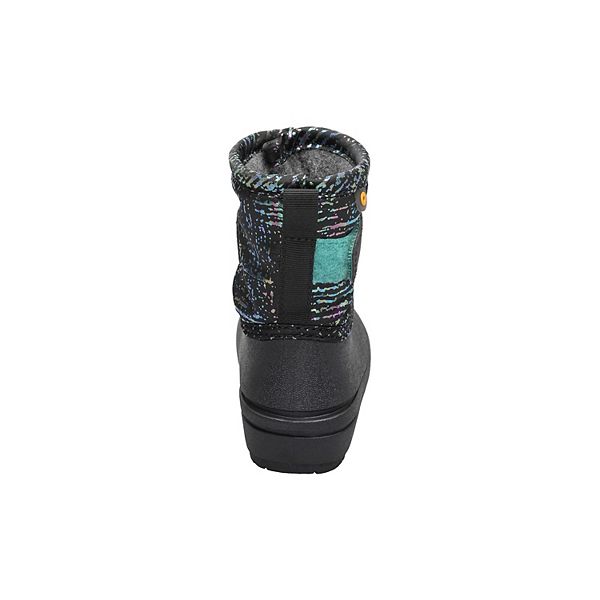 Детские утепленные водонепроницаемые снежные ботинки Bogs, Metallic Stripes — фото 4