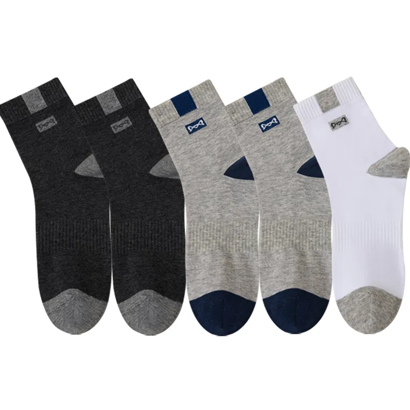 Детские носки унисекс 5 пар Mid Calf Socks MIIOW