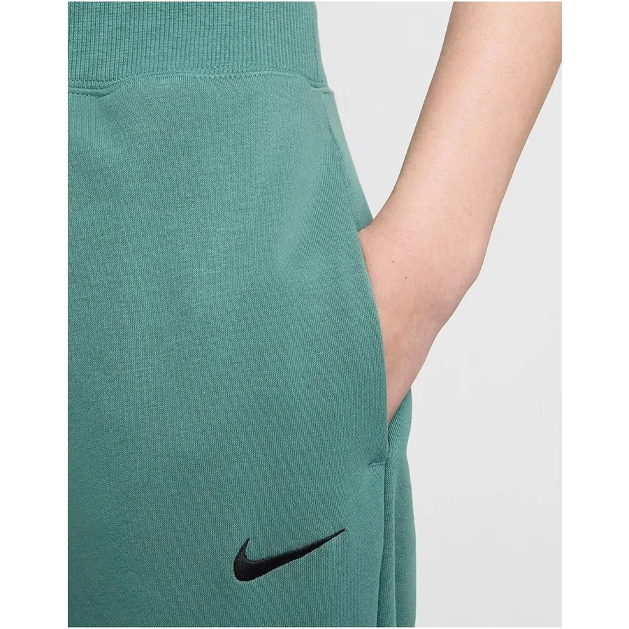 Женские спортивные брюки с флисом Phoenix Fleece Nike, Зеленый — фото 2