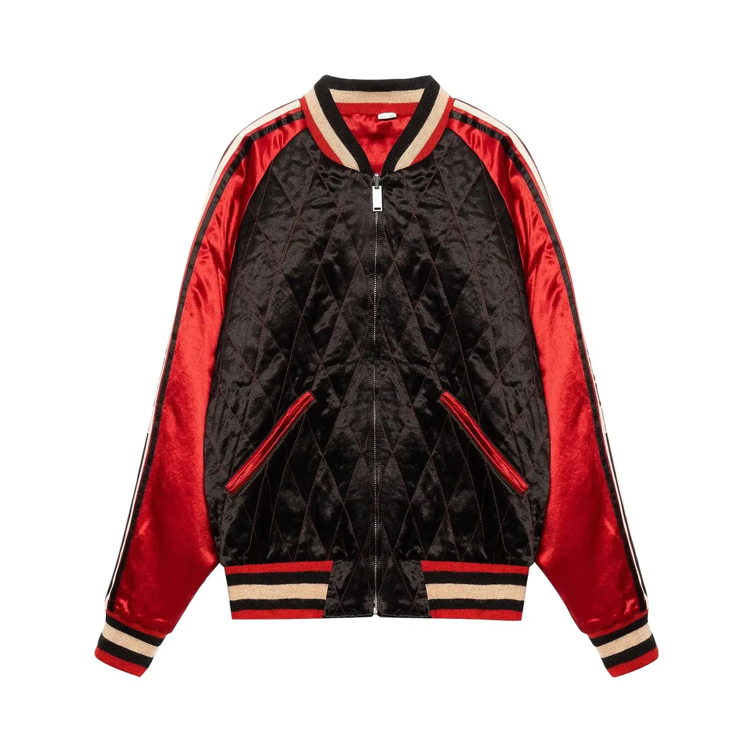 Двусторонняя куртка-бомбер Gucci, мультиколор
