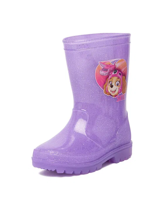 Резиновые сапоги Paw Patrol, фиолетовый — фото 4