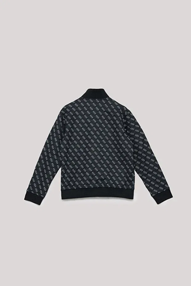 Детский спортивный костюм для мальчиков без принта Guess, Black — фото 2
