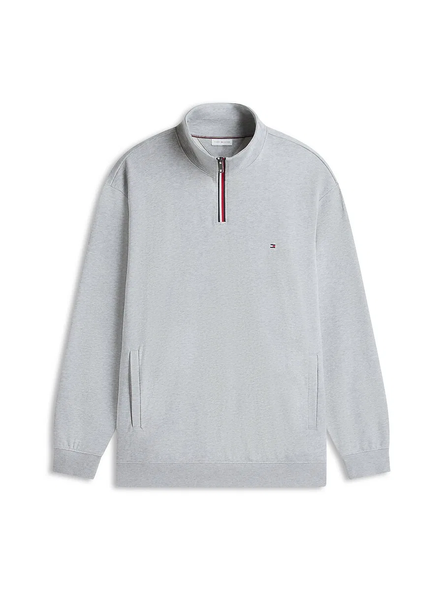 Толстовка TOMMY HILFIGER светло-серого цвета