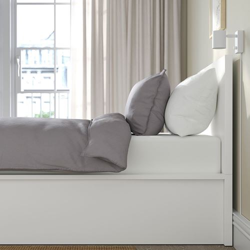 Односпальная кровать IKEA Malm, 90x200 см, белый — фото 4
