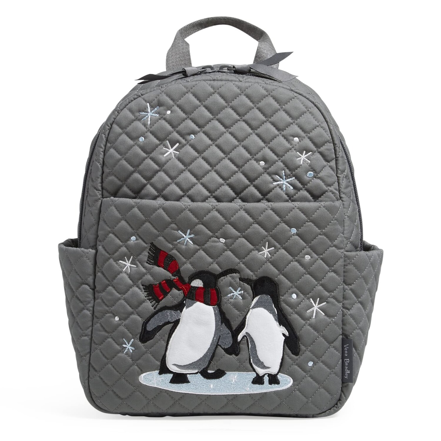 

Рюкзак Vera Bradley Cotton Small Women's, стеганый серый