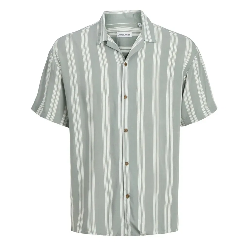 Рубашка с коротким рукавом Ejeff Jack & Jones, зеленый