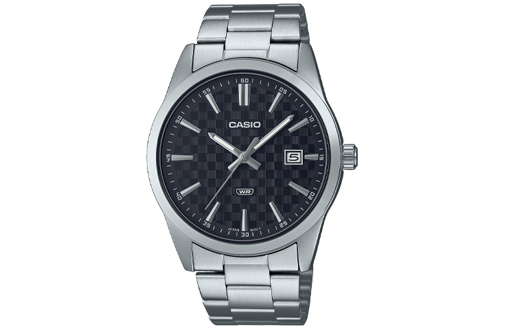 

CASIO Часы Men Standard Series 41mm Black Watch MTP-VD03D-1A, Black Dial