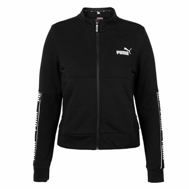 

Черная женская спортивная куртка на молнии с длинными рукавами 581067 01 Puma, черный