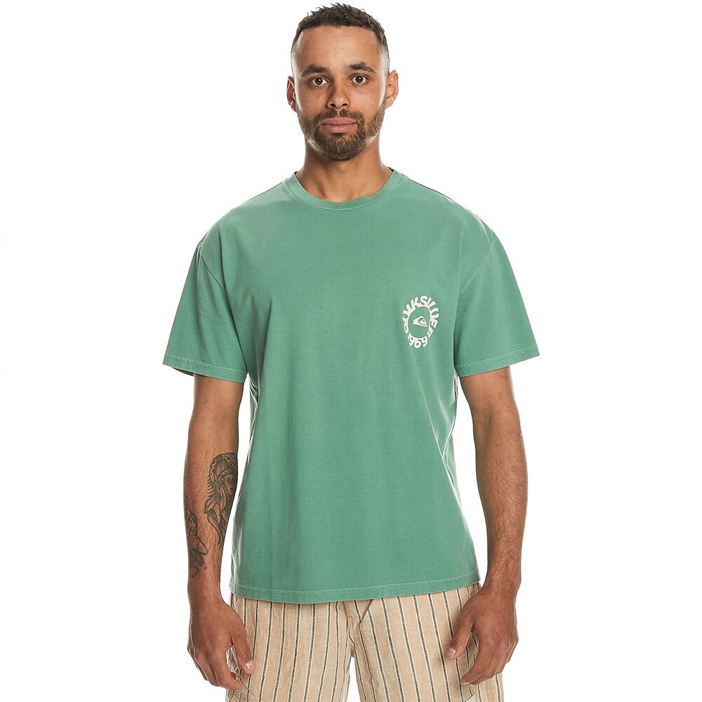 

Футболка Quiksilver No Water S**ks, зеленый