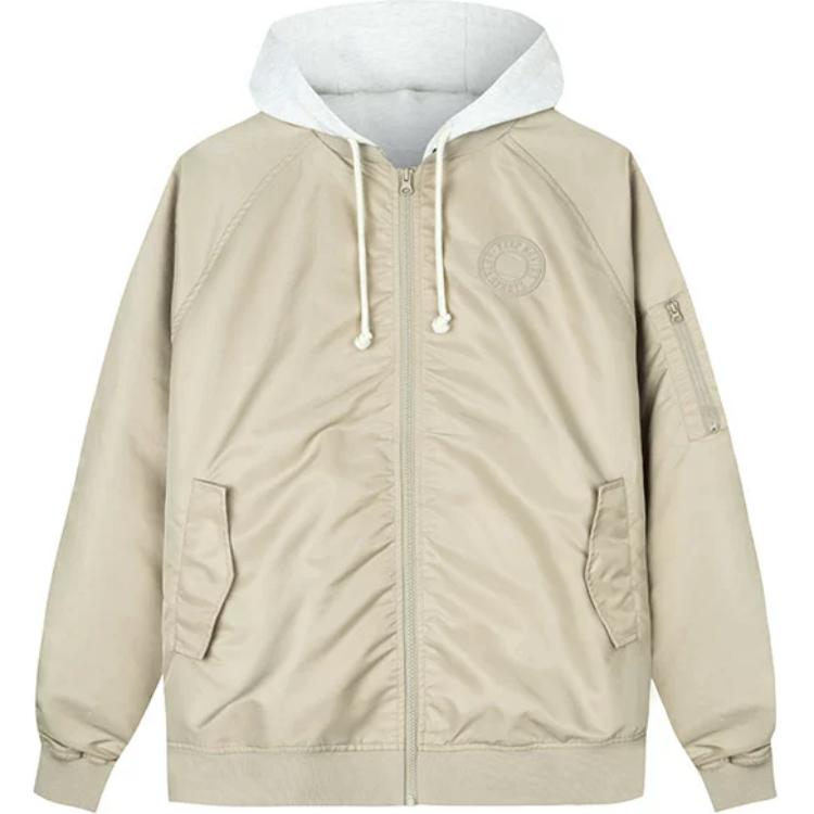 

Мужская куртка и пальто Anta Life Collection цвета хаки