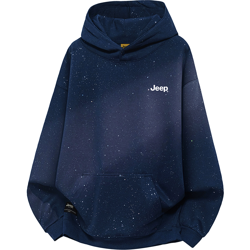 

Толстовка для верховой езды Casual Collection Unisex Jeep, темно-синий