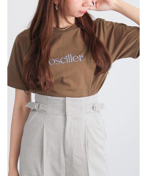 

Футболка с бархатным принтом Te chichi, коричневый