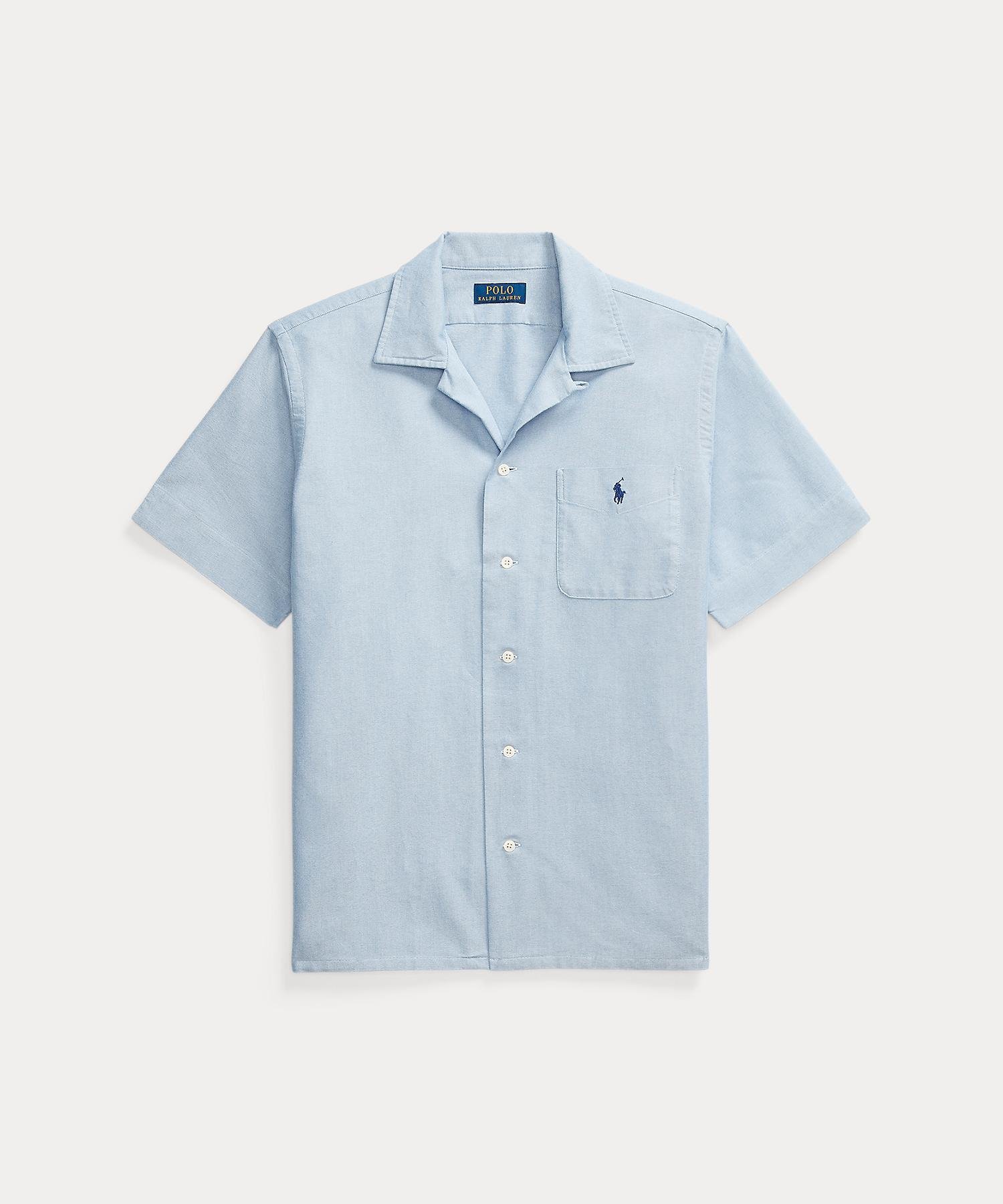 Классическая рубашка в стиле Оксфорд для походов Polo Ralph Lauren, 400 Blue — фото 2