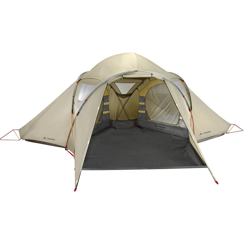 

Семейная палатка Бадави 4P Vaude, бежевый