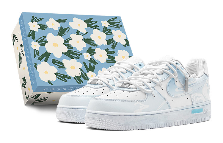 

Мужские кроссовки для скейтбординга Nike Air Force 1, Sky Blue