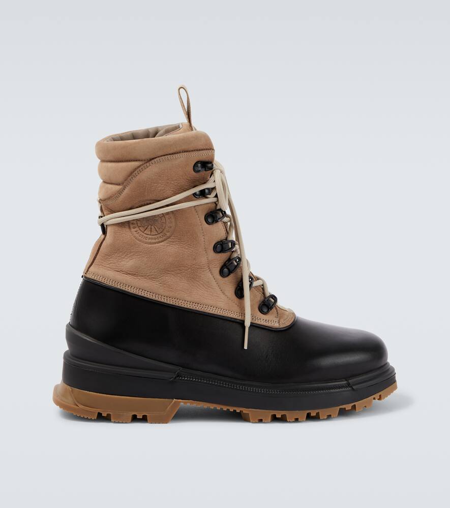 

Ботинки Leo из замши и кожи Canada Goose, Tan/Black