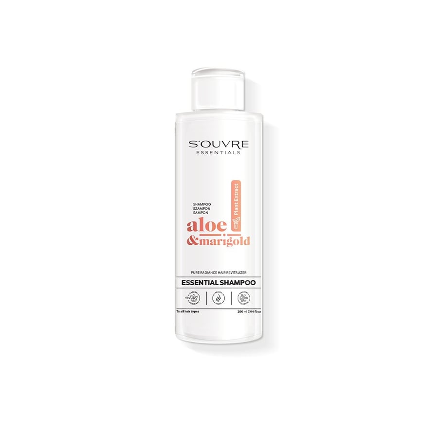 

Шампунь для волос - ESSENTIAL SHAMPOO - алоэ и календула Revolution