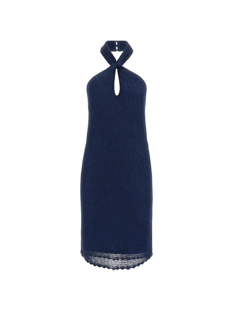 

Вязаное платье GUESS, синий