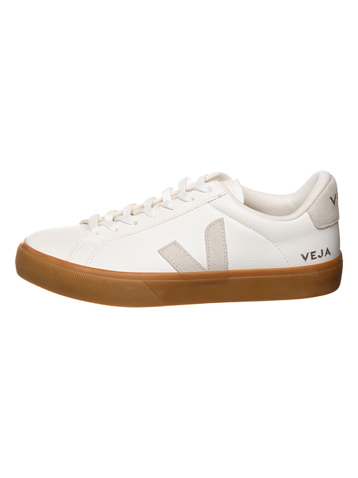 

Кроссовки на шнуровке Veja Leder-Sneakers Campo, цвет Weiß/Beige/Beige