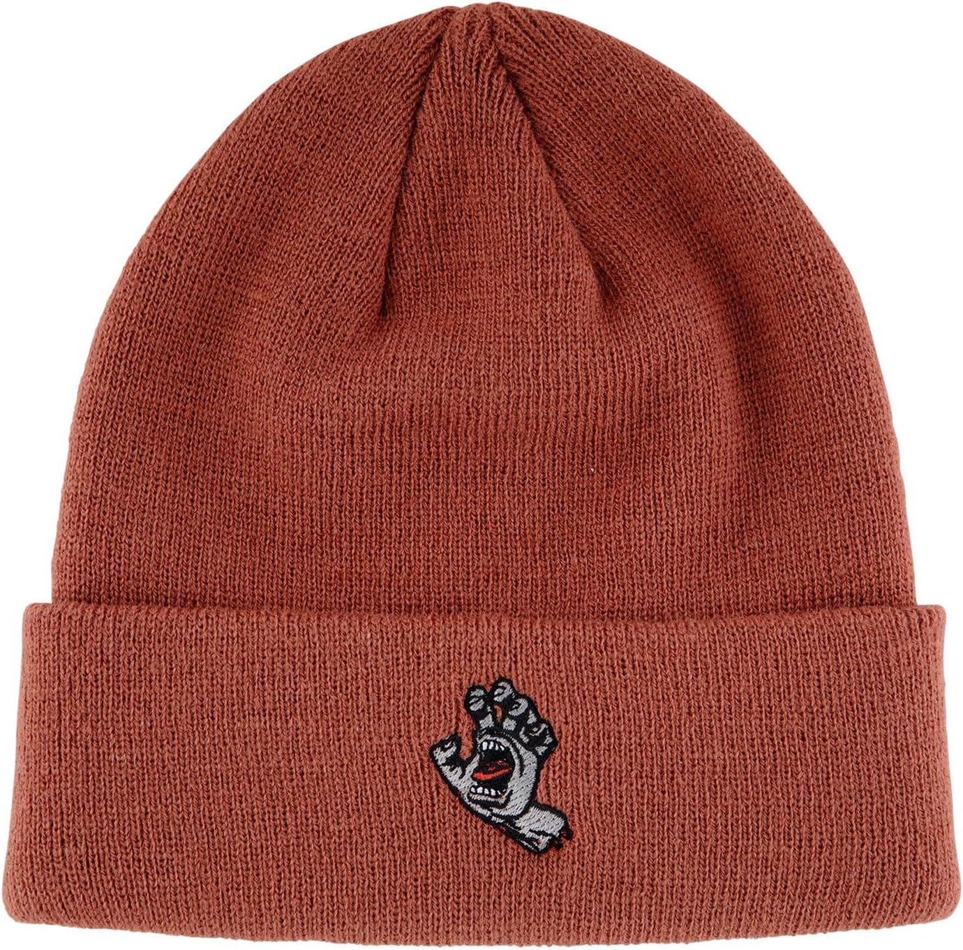 

Длинная шапка-бини SANTA CRUZ Screaming Hand Shoreman, цвет ржавчины/серый, унисекс, Rust/Grey