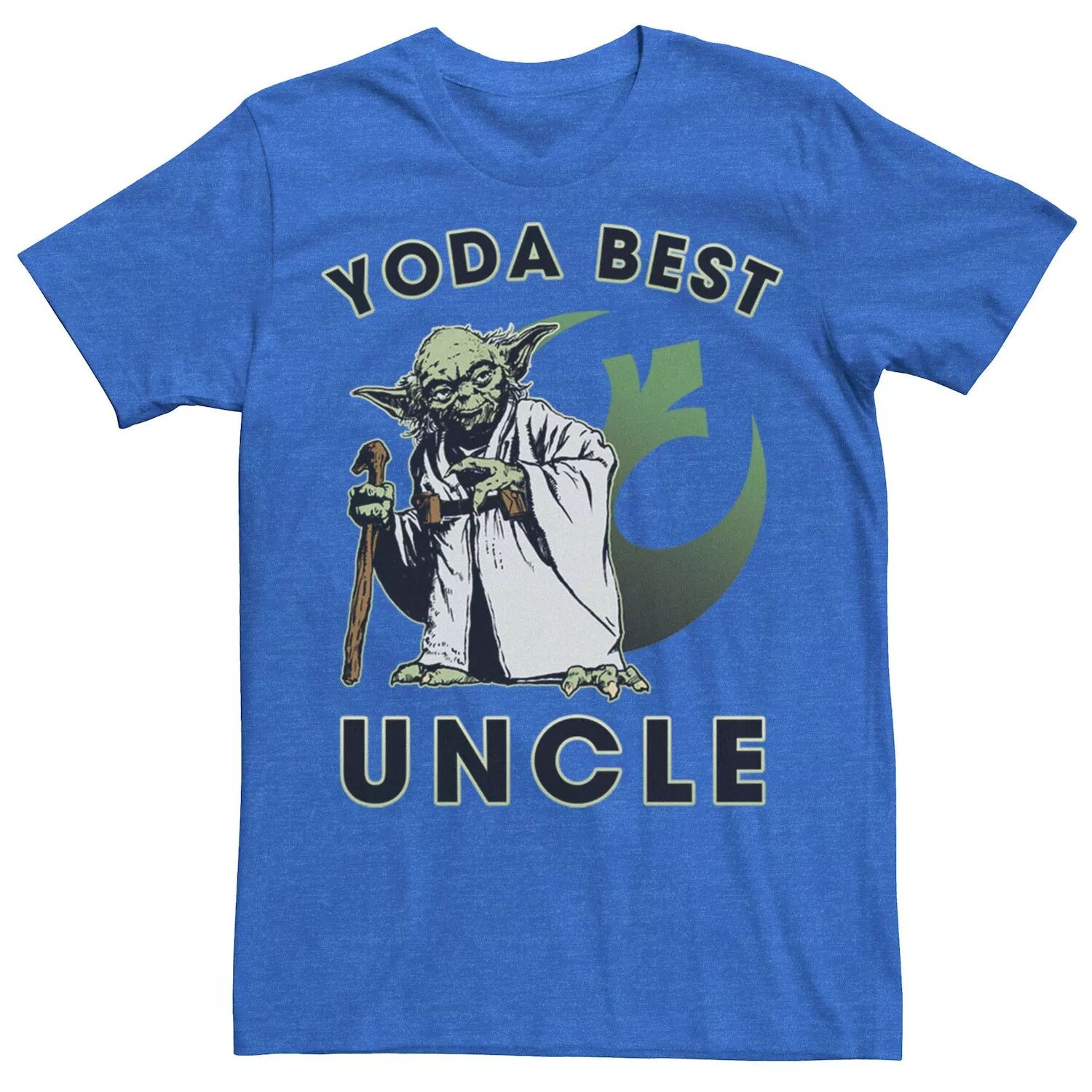 

Мужская футболка с логотипом Yoda Best Uncle Rebel Star Wars