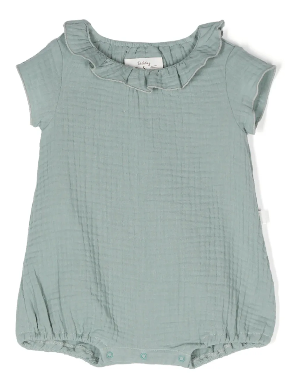 

Боди из сирсакера TEDDY & MINOU, зеленый