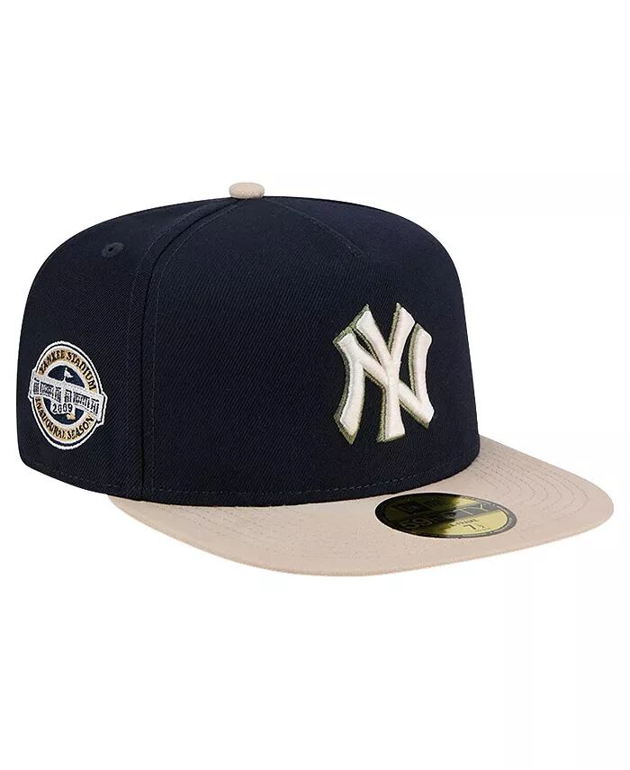 

Мужская темно-синяя парусиновая шляпа New York Yankees A-Frame 59FIFTY Fitted Hat New Era