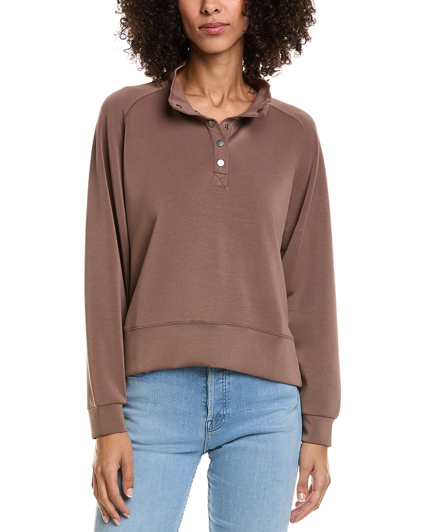 

Винтажный пуловер Havana Luxe Cloud Henley Vintage Havana, коричневый