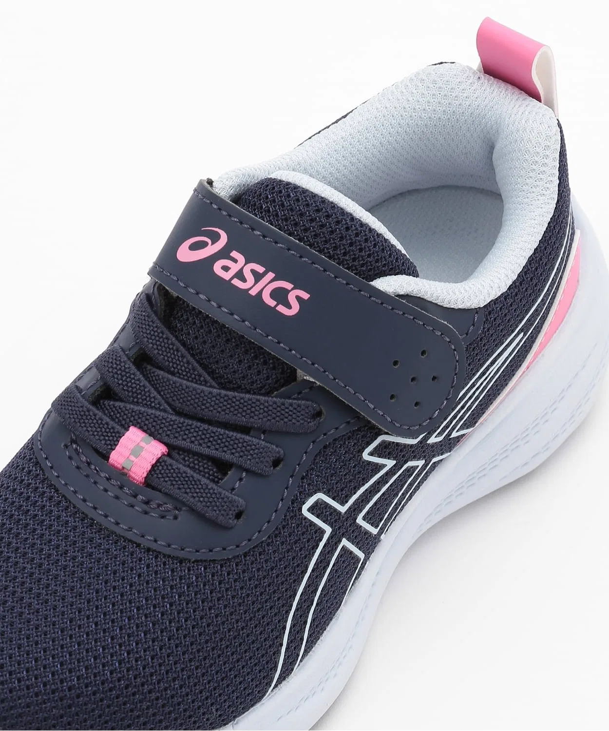 Детские кроссовки ASICS LAZERBEAM MP-MG-PS тёмно-синие — фото 3