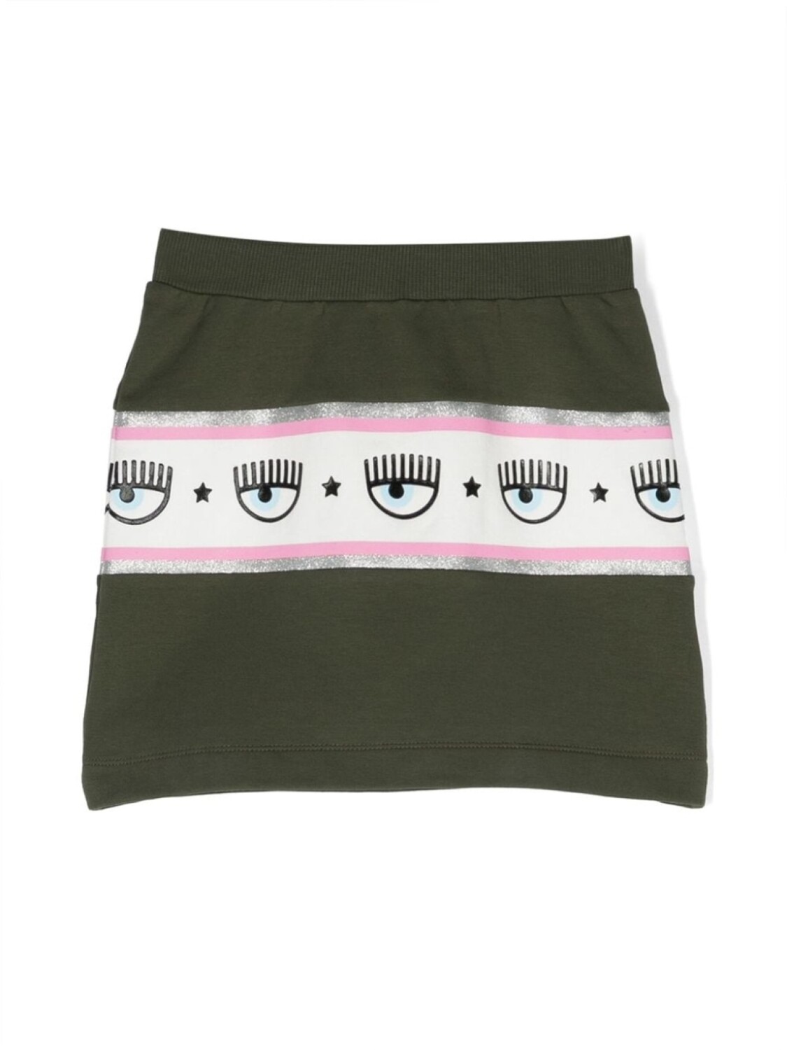 

Chiara Ferragni юбка с логотипом Eyelike, зеленый