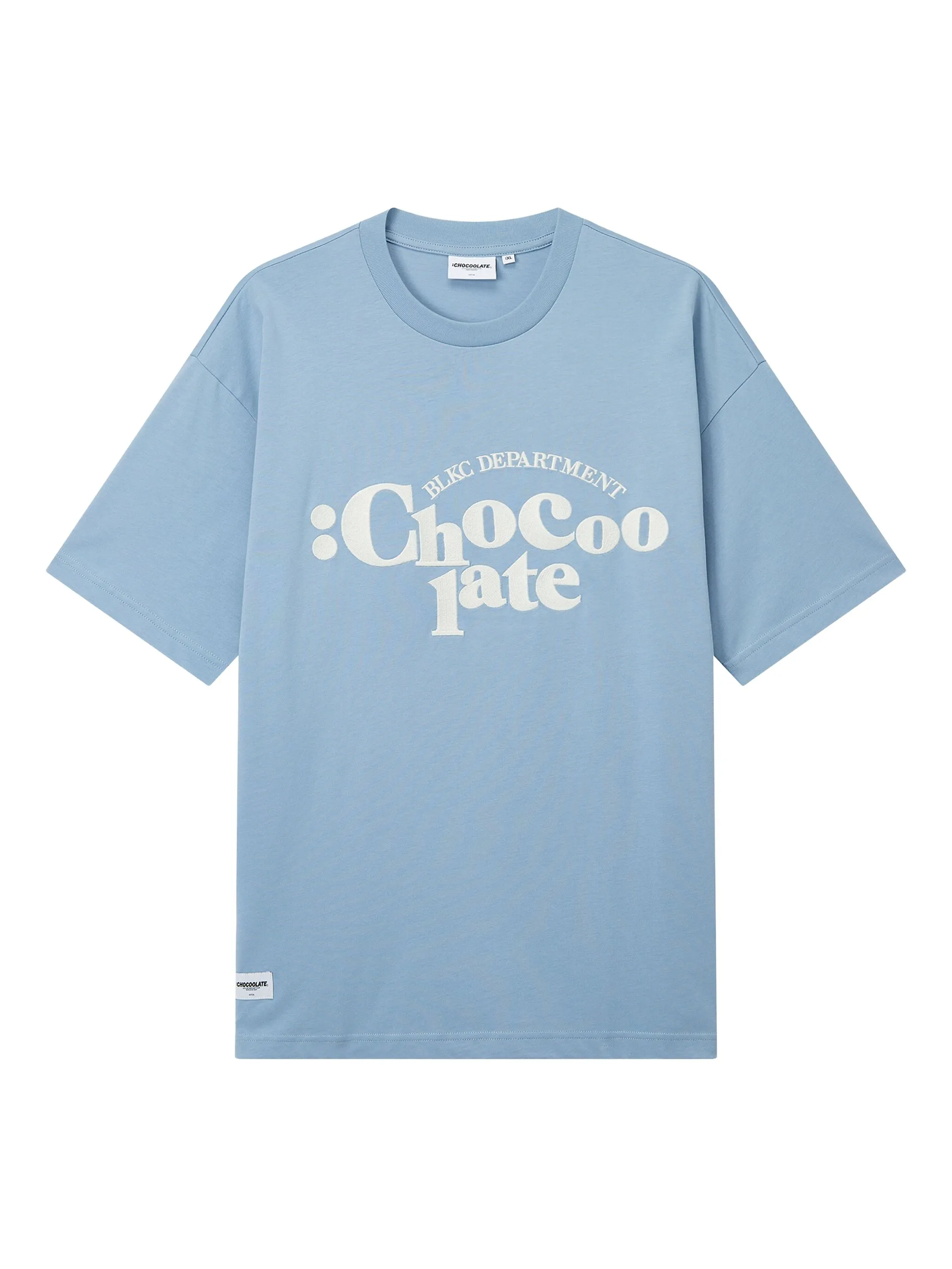 

Футболка с логотипом Chocoolate, синий