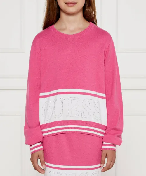 

Свитер Regular fit Guess, розовый