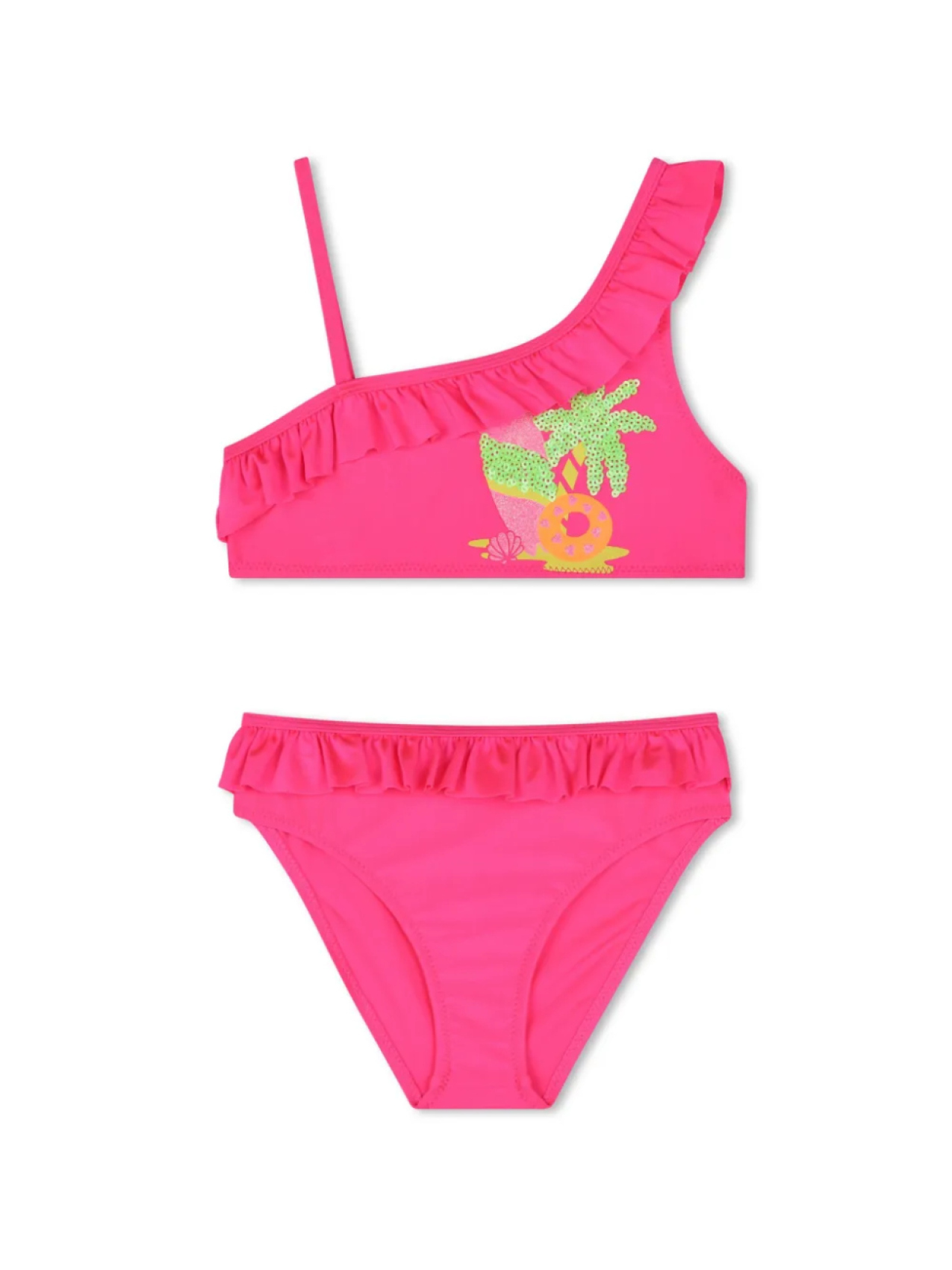 

Billieblush бикини с оборками, розовый