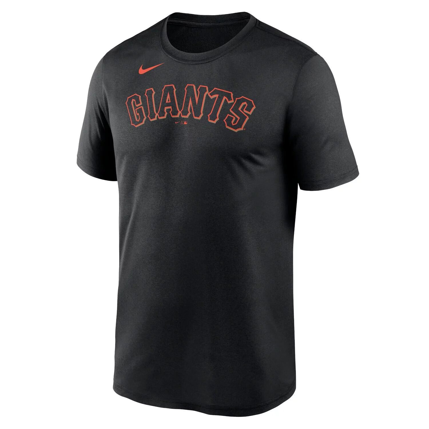 Мужская черная футболка с надписью San Francisco Giants New Legend Nike — фото 2