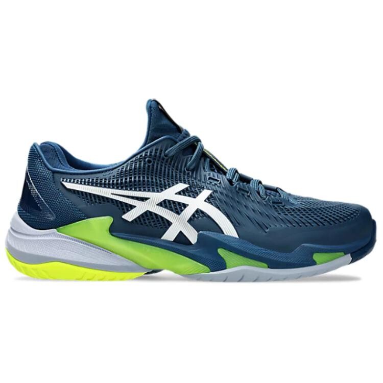 Кроссовки Asics Court FF 3 Tennis Shoes Men Low-top, серый/синий — фото 2