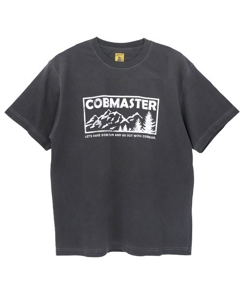 

COBMASTER Футболка с коротким рукавом, COB MOUNTAIN, черный
