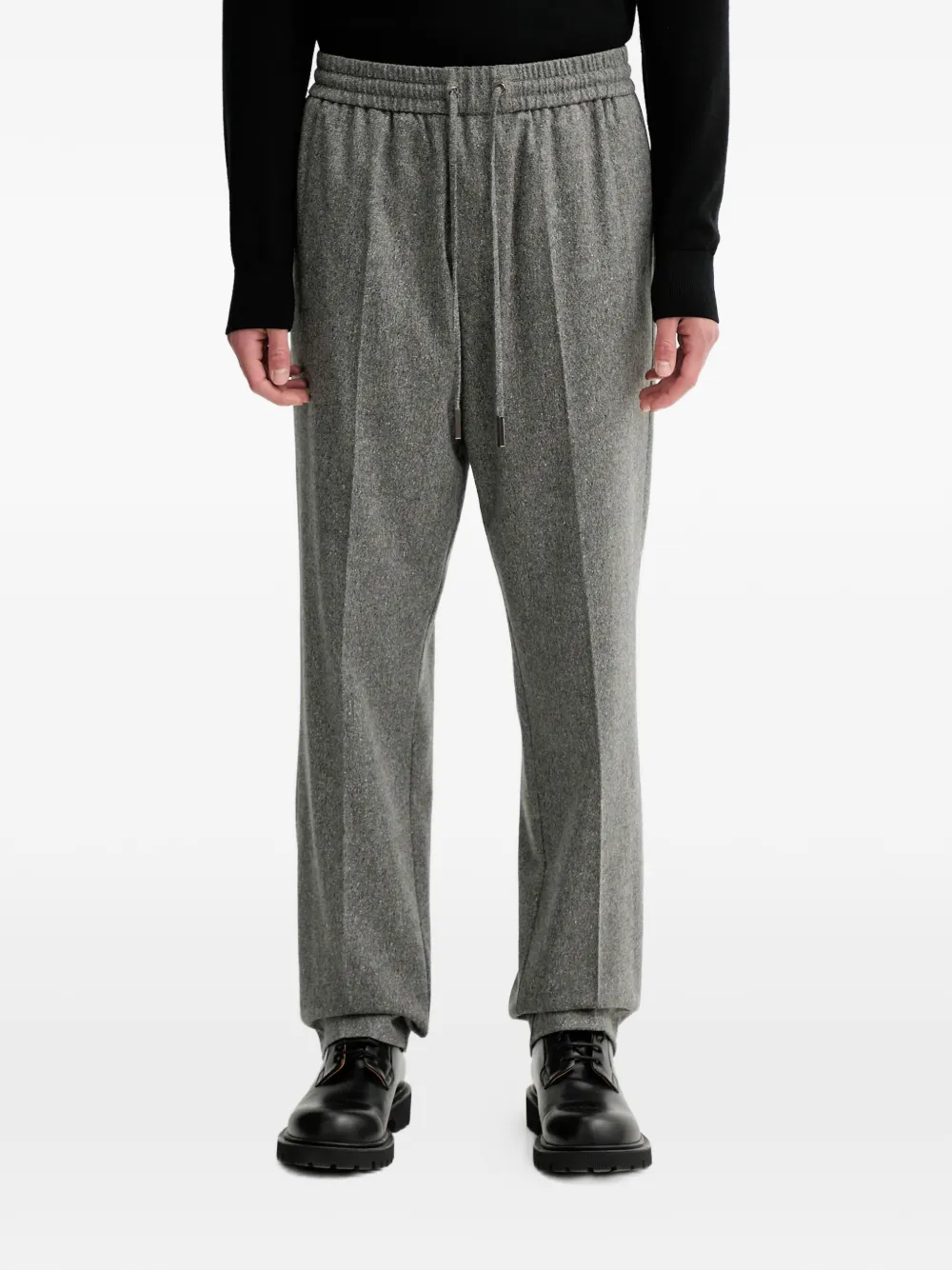 

Брюки с карманами, на пуговицах и кулиской Iceberg, серый