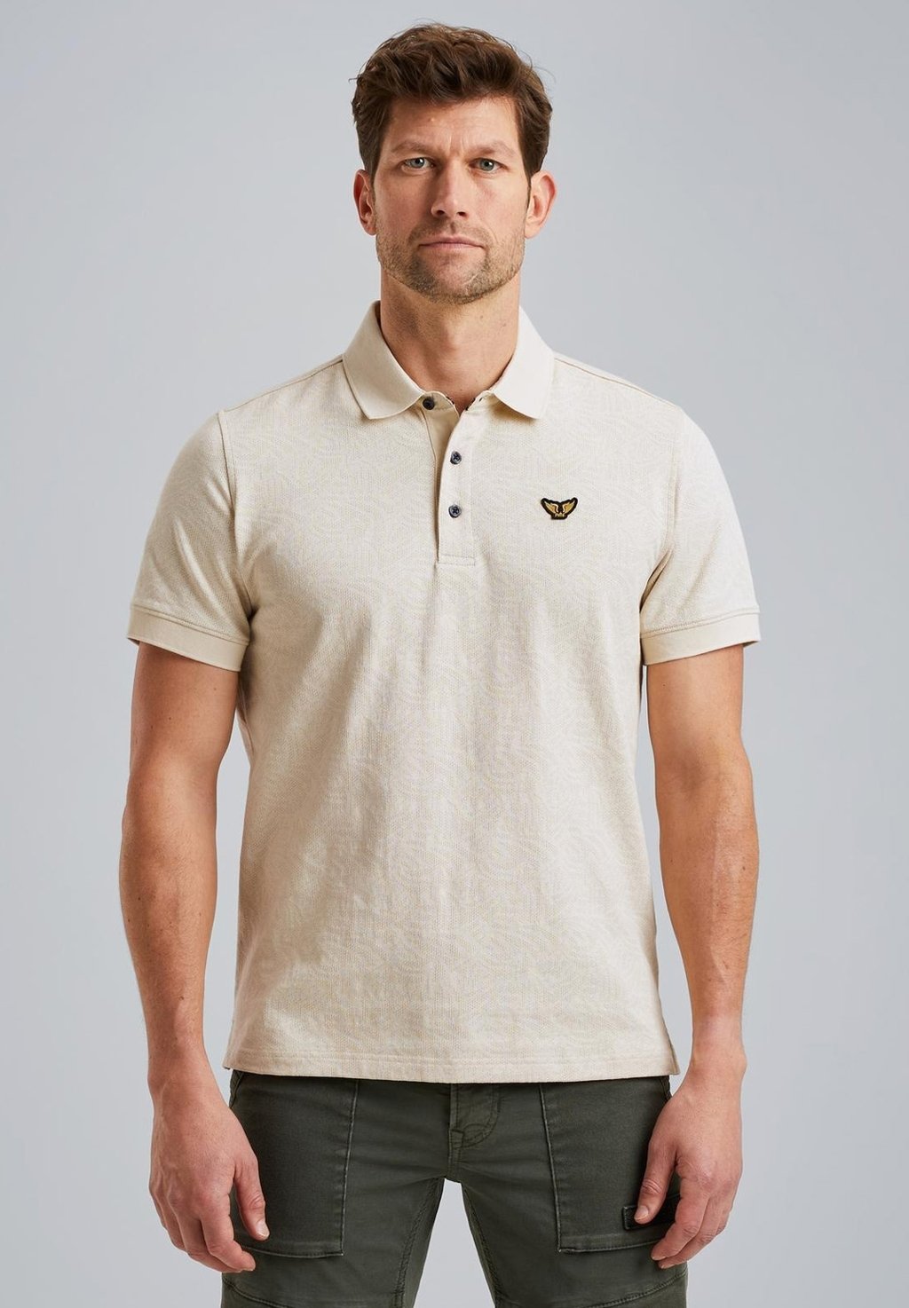 

Поло JACQUARD PATTERN PME Legend, бежевый