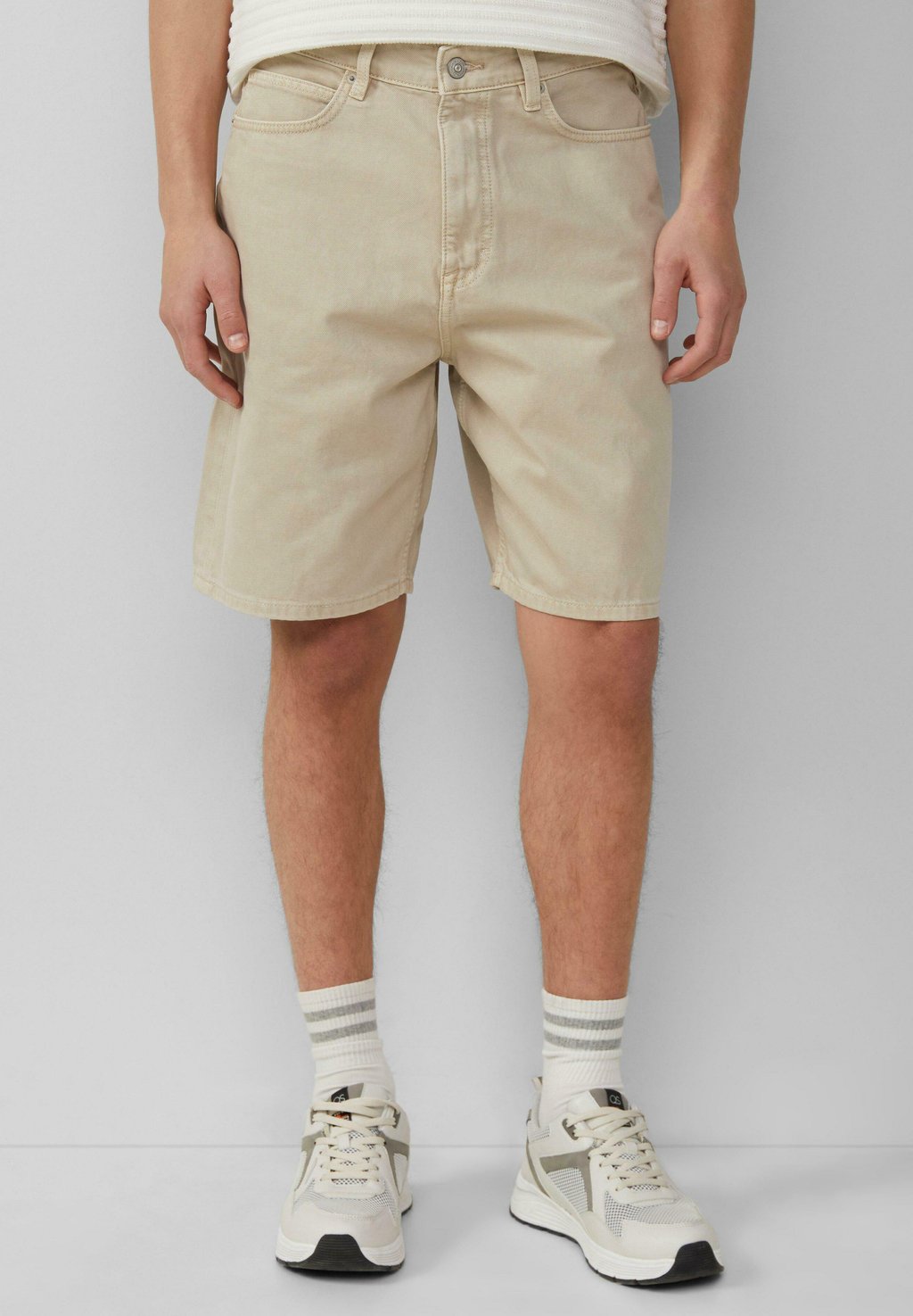 

Джинсовые шорты MID RISE QS, бежевый