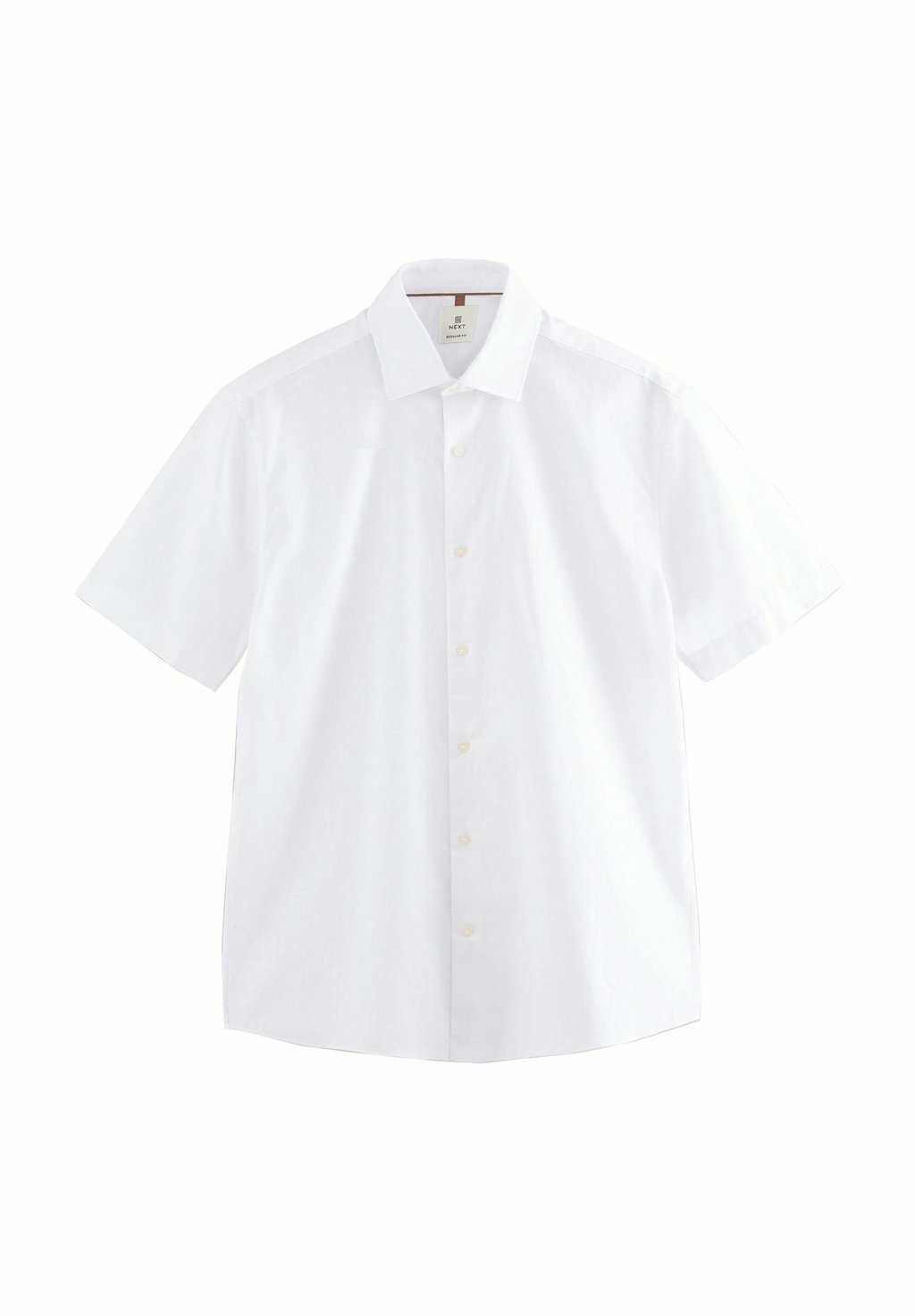 

Рубашка REGULAR FIT SHORT SLEEVE CUTAWAY COLLAR Next, белый