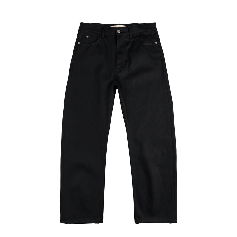 

Брюки soft cotton denim pants Marni, черный
