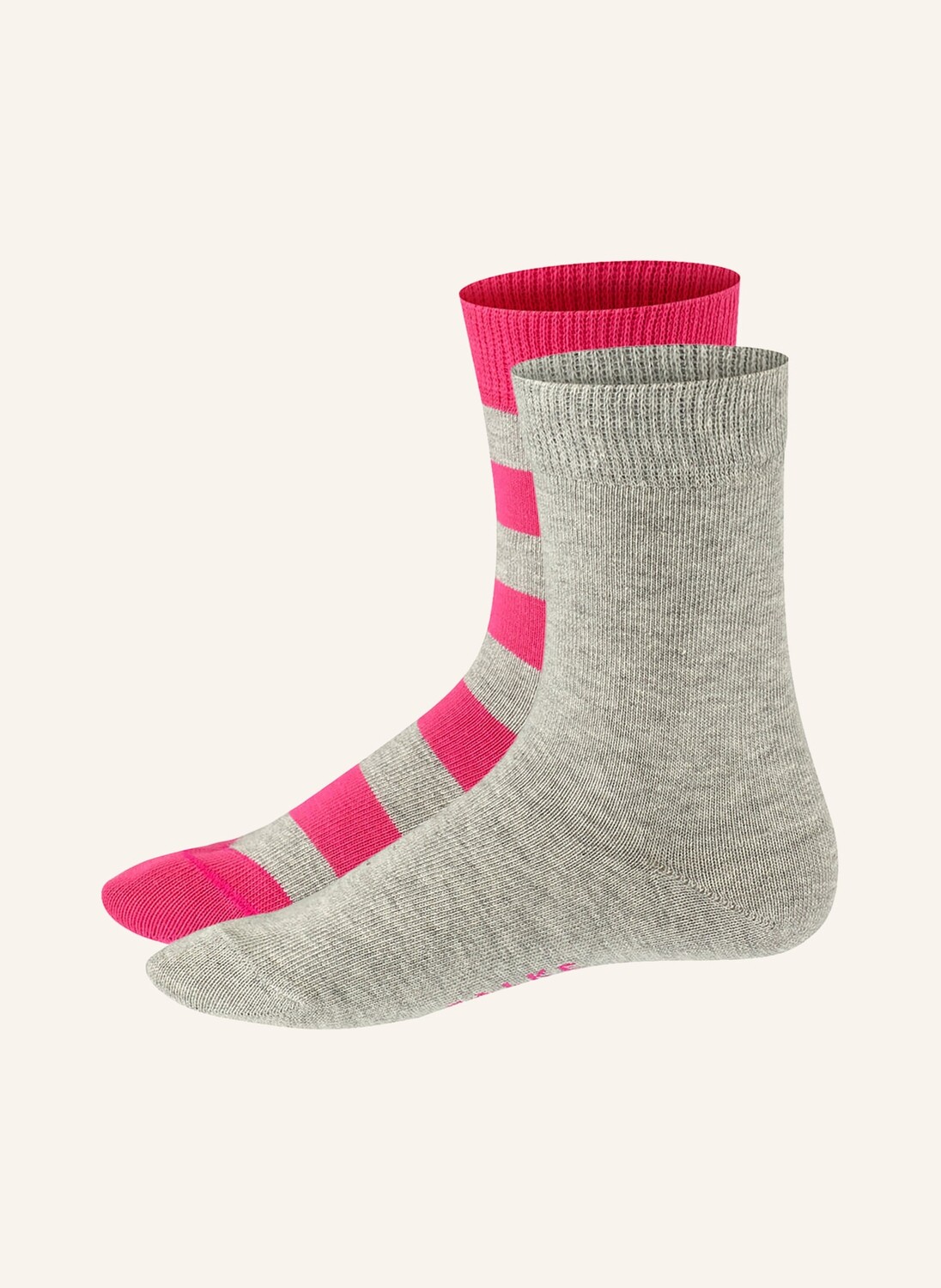 

Упаковка из 2 носков счастлива. Falke, серый