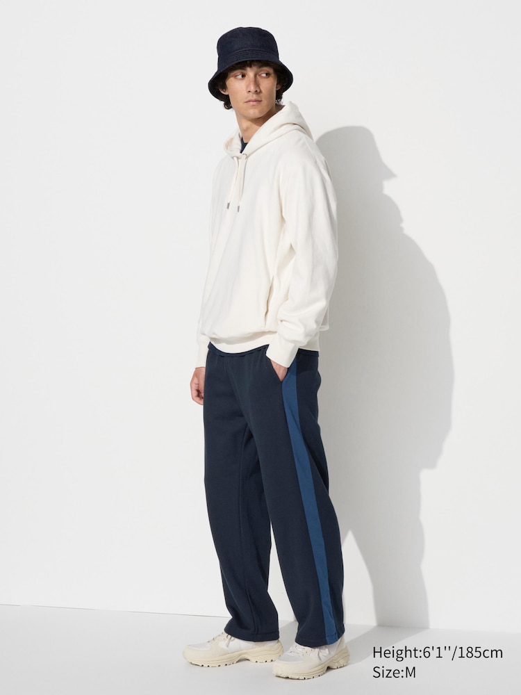 

Джоггеры полоски по бокам, длинные Uniqlo, цвет 68 синий