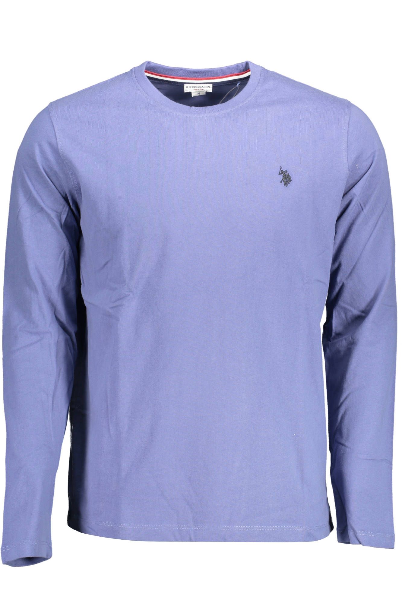 

Синяя хлопковая мужская футболка U.S. Polo Assn.