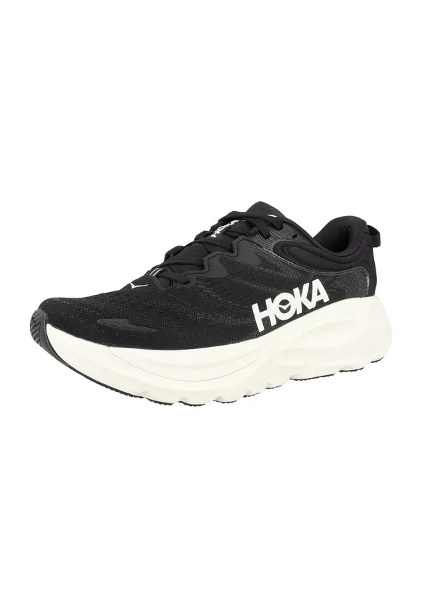 Кроссовки для бега по шоссе gaviota 6 Hoka, Black-White-Bwht — фото 2